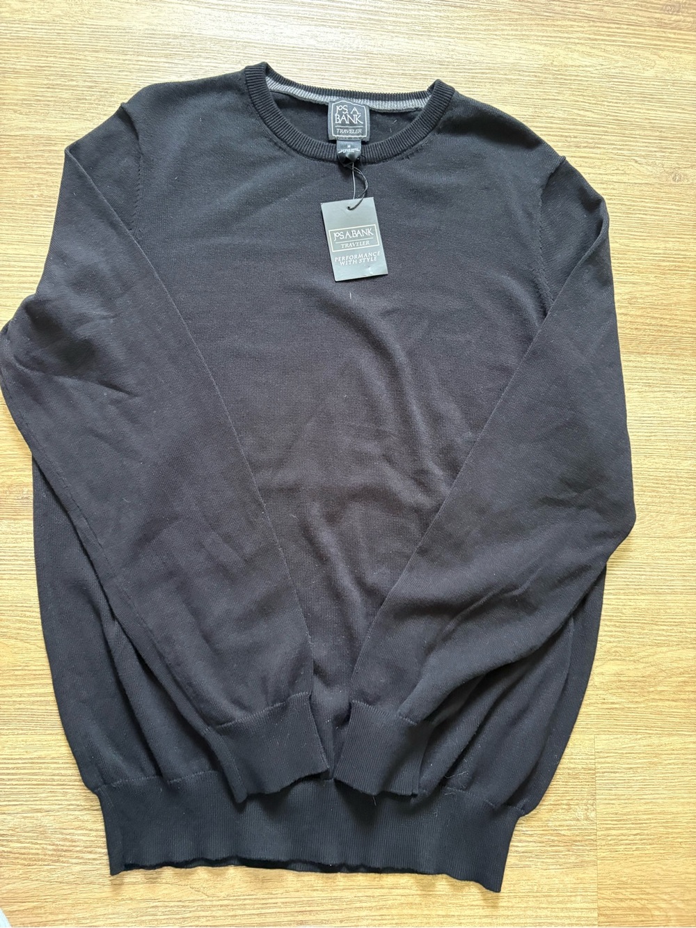 Jos. A. Bank Men's Black Crewneck Sweater